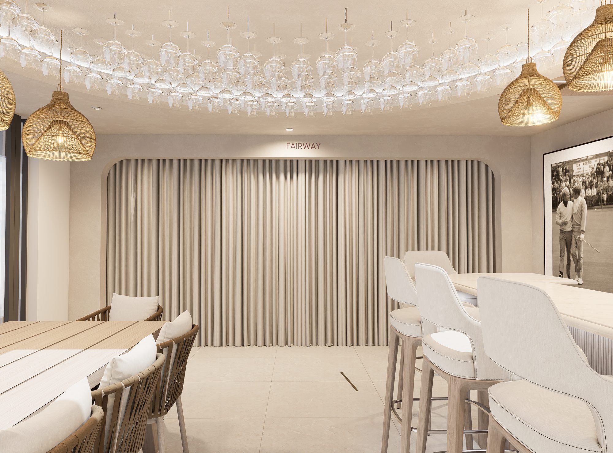 The Fairway pavilion lounge