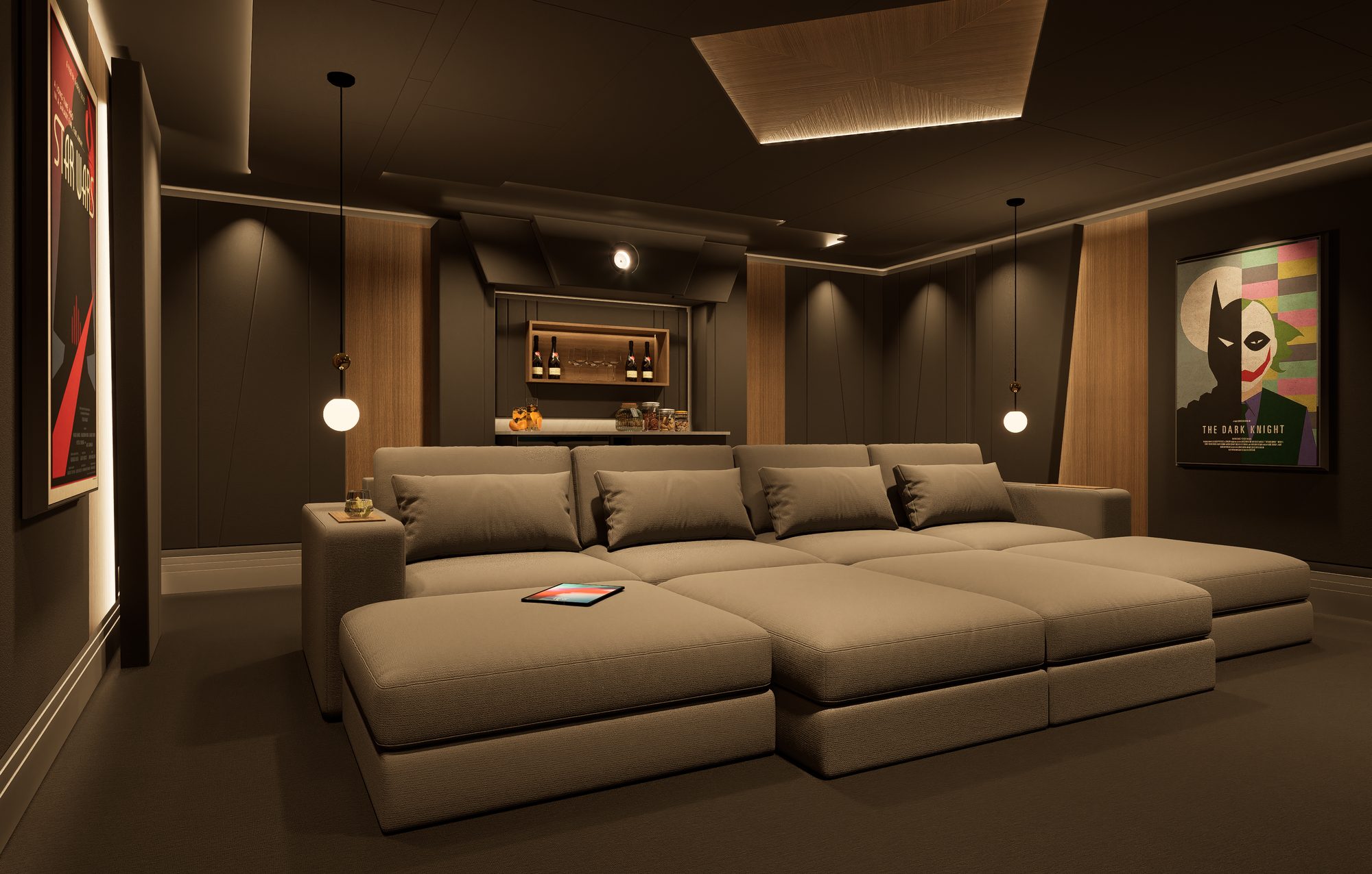 Design render of The Matinee from the back corner
